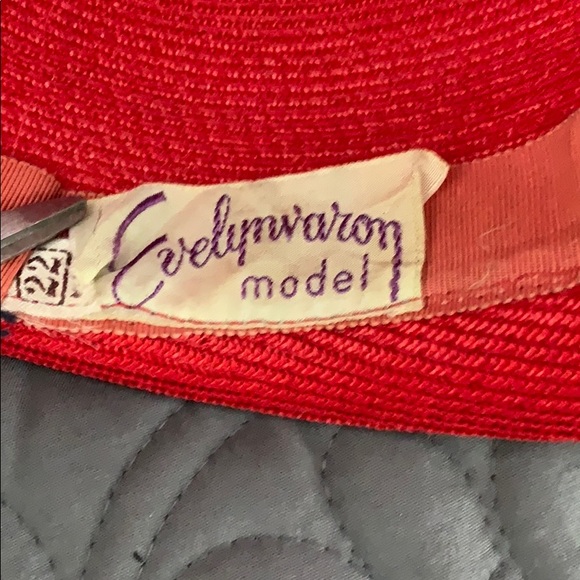 Vintage Evelyn Varon hat - Picture 10 of 12